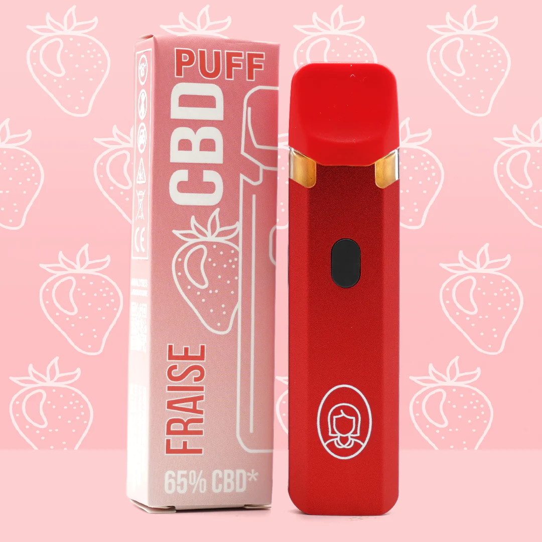 Mama kana - Puff Fraise CBD